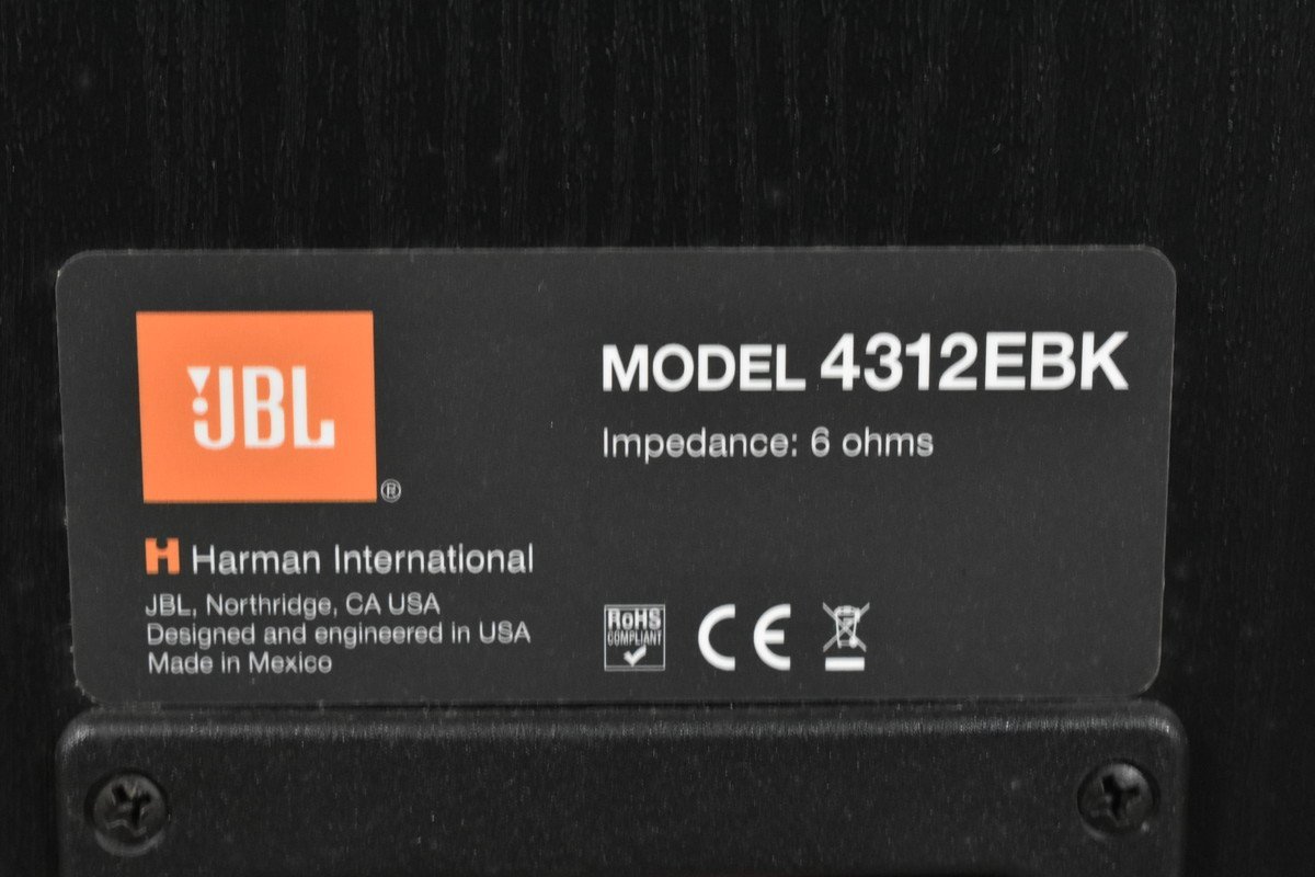 JBL CONTROL MONITOR 4312EBK スピーカーペア_画像9