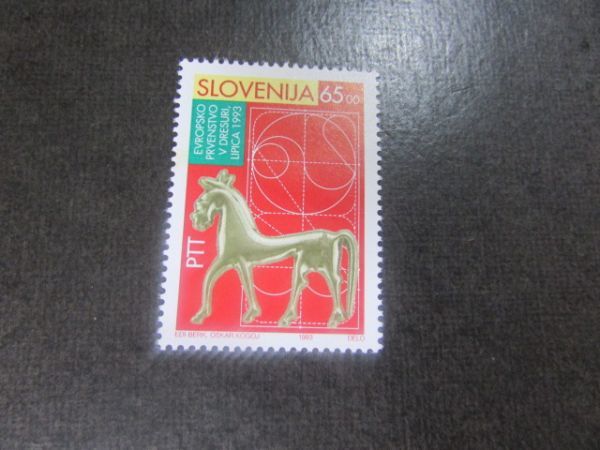 36　スロベニア；欧州馬場馬術馬術選手権大会　1種完　1993-07-30_画像1