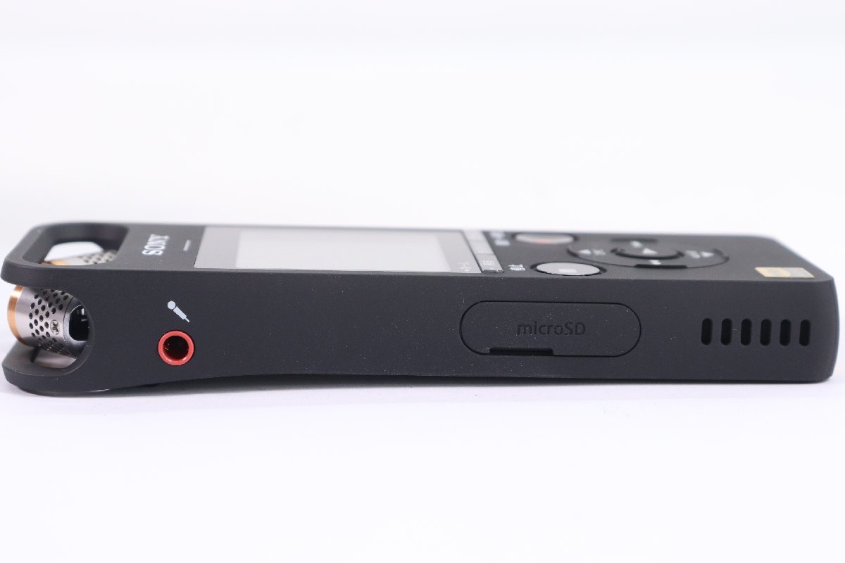 【通電のみ確認済】SONY ソニー ICD-SX2000 ステレオ ICレコーダー ハイレゾ 録音 再生 16GB ブラック 箱有 1138-HA_画像5