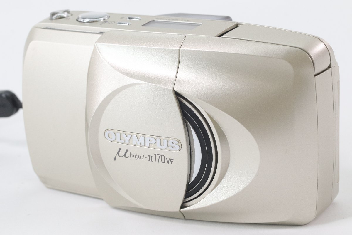 OLYMPUS オリンパス μ[mju:]-II 170VF コンパクト フィルム カメラ ED LENS MULTI-AF ZOOM 38-170mm 43110-K_画像9