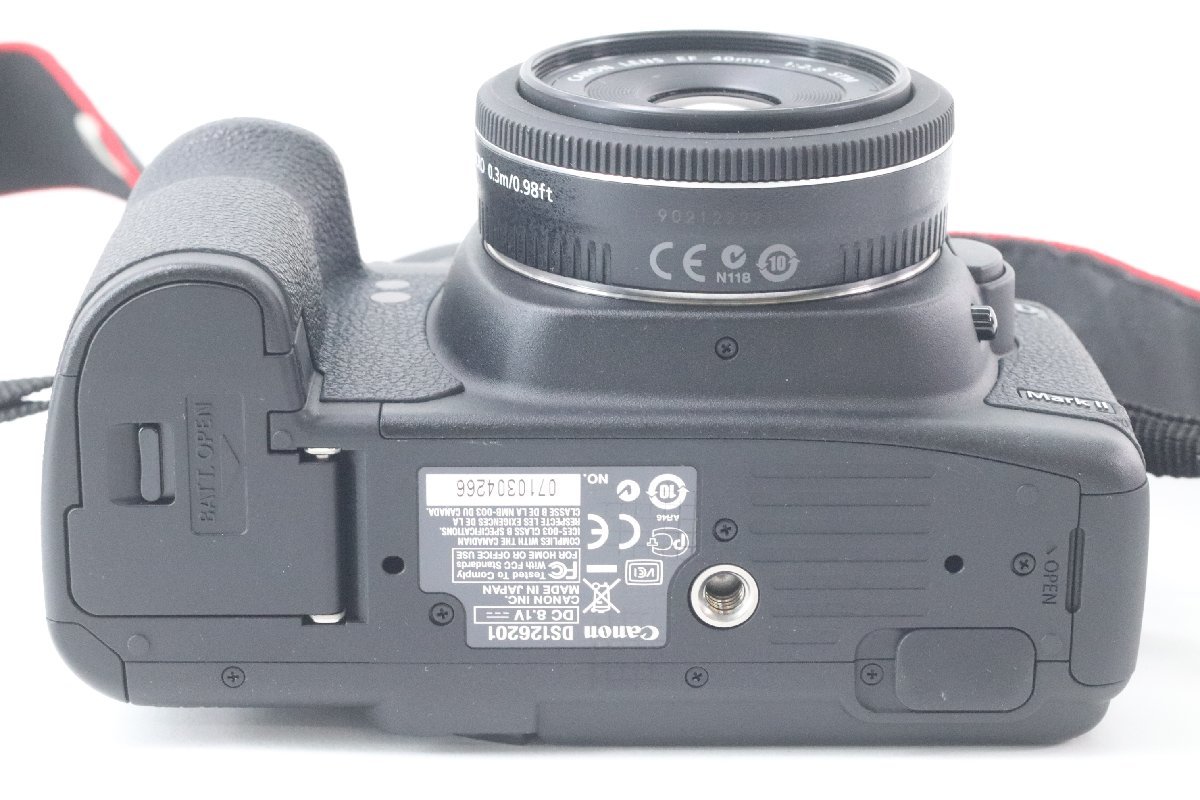 CANON キャノン EOS 5D Mark II EF LENS 16-35mm F2.8 L/40mm F2.8 STM デジタル一眼 カメラ ズーム 単焦点 レンズ 43093-K_画像5