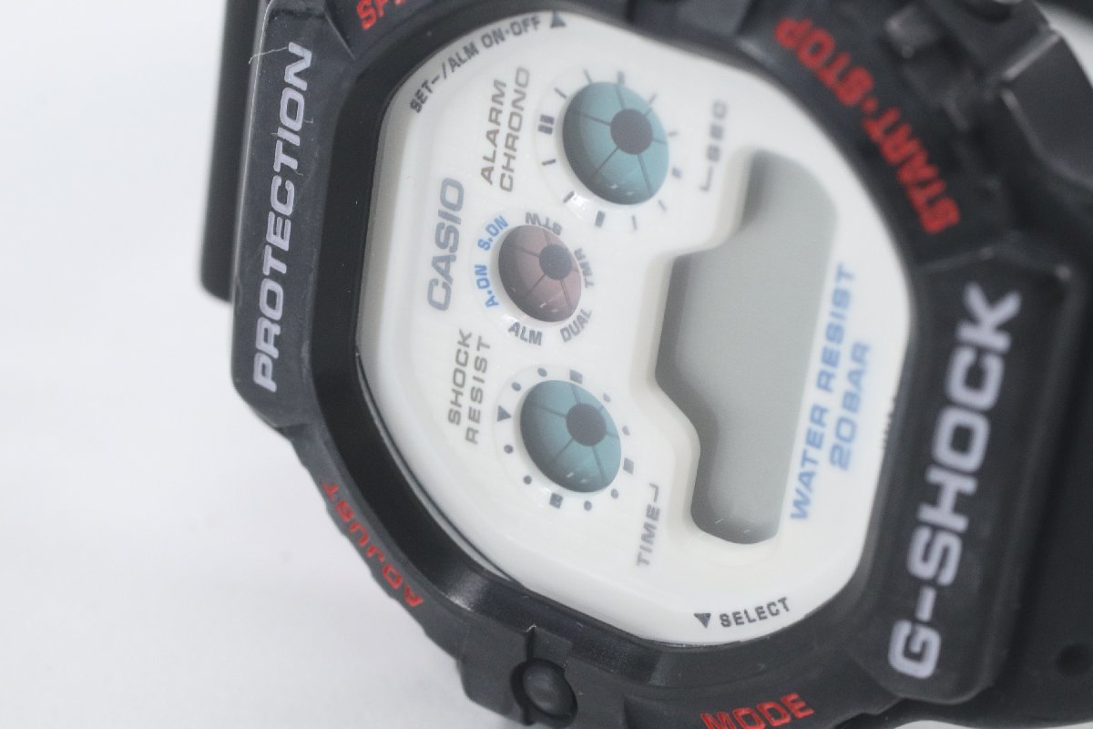 CASIO カシオ G-SHOCK Gショック DW-5900 メンズ 腕時計 デジタル ブラック ホワイト文字盤 1253-N_画像5