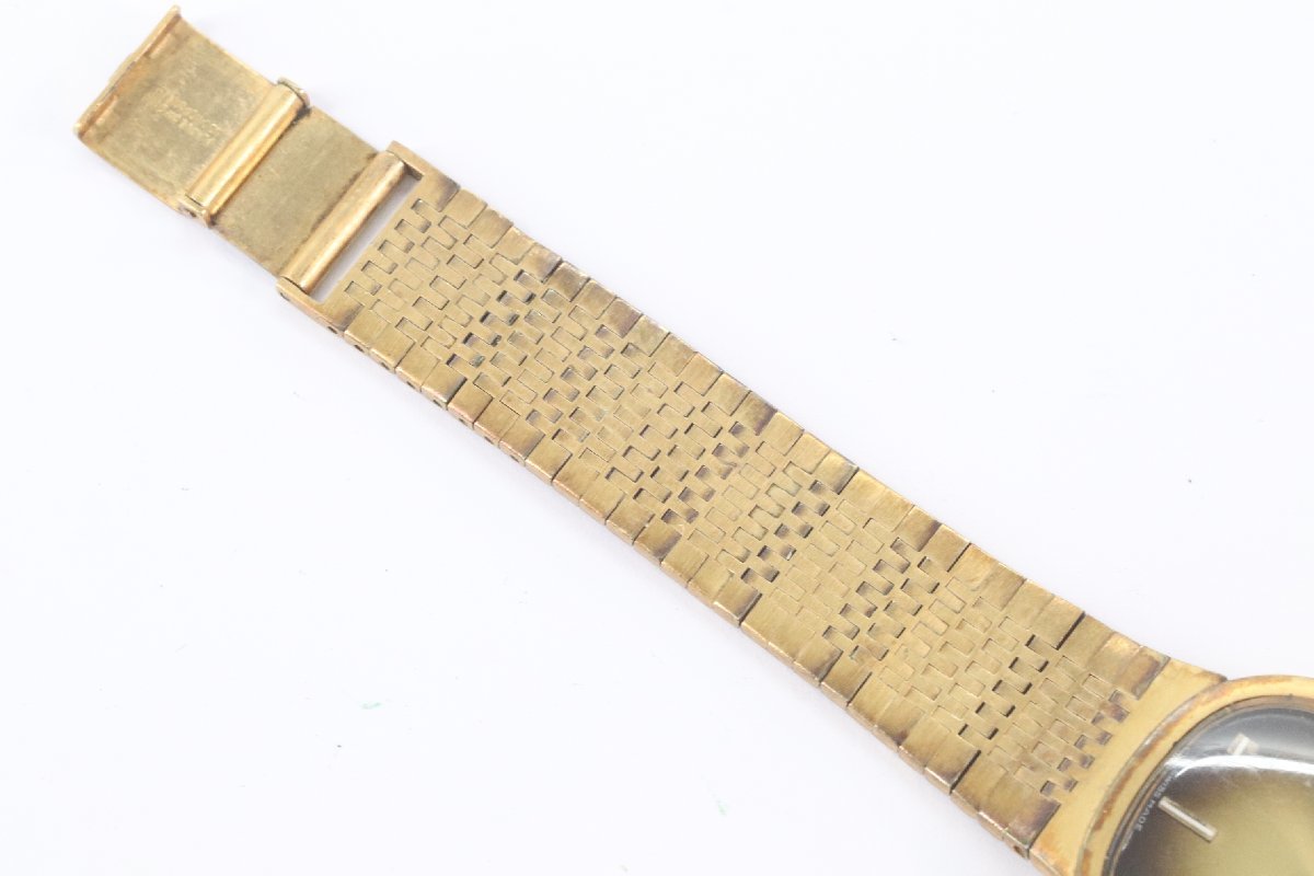 【ジャンク品】VULCAIN ヴァルカン 手巻き 17石 腕時計 アンティーク ゴールドカラー 1472-N_画像7