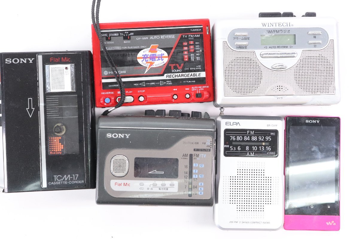 【25点】SONY WALKMAN ウォークマン Panasonic AIWA HITACHI iPod カセットテープレコーダー CDプレーヤー ラジオ MD等 まとめ 1401-HA_画像4
