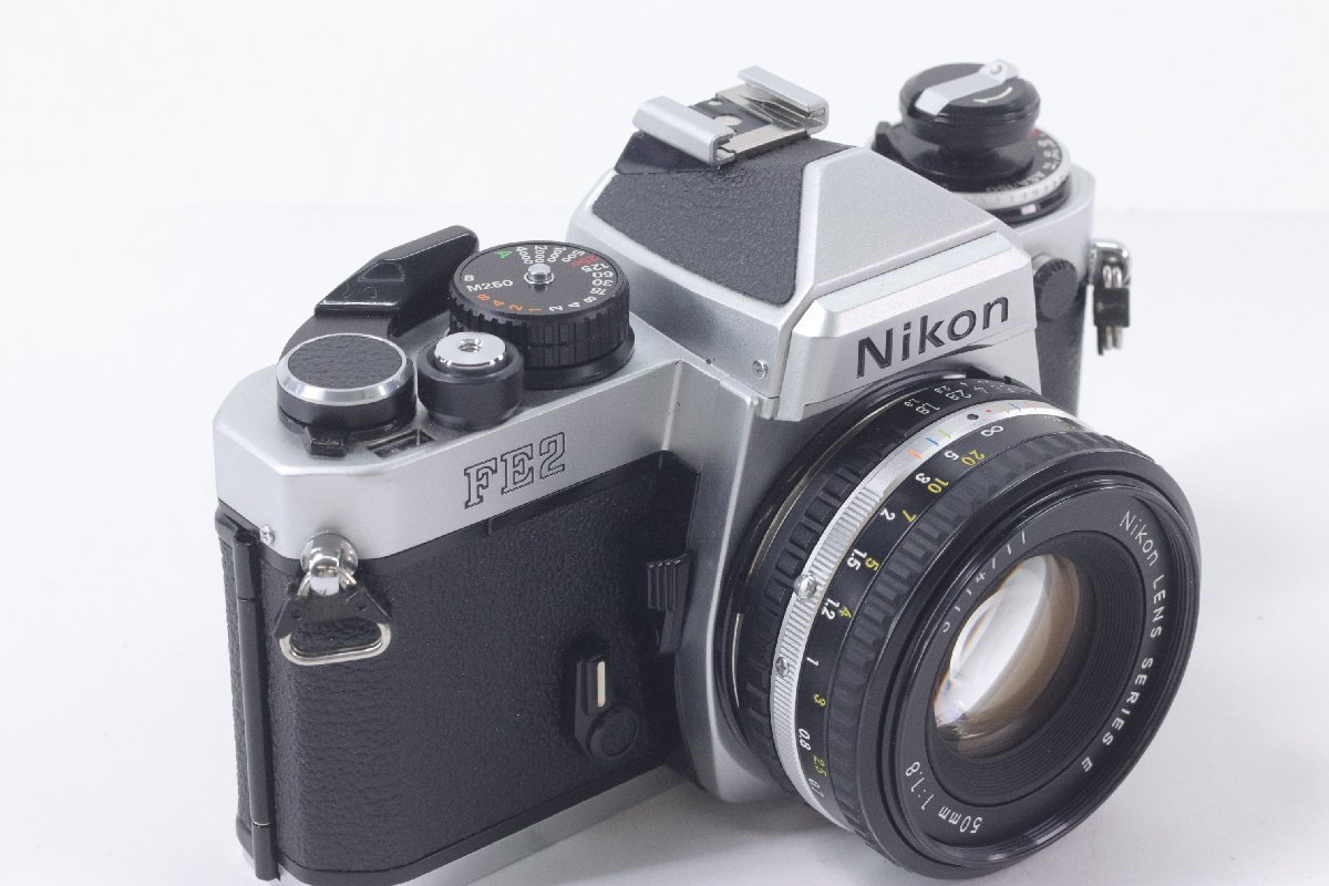NIKON ニコン FE2 LENS SERIES E 50mm F1.8 一眼レフ フィルム カメラ