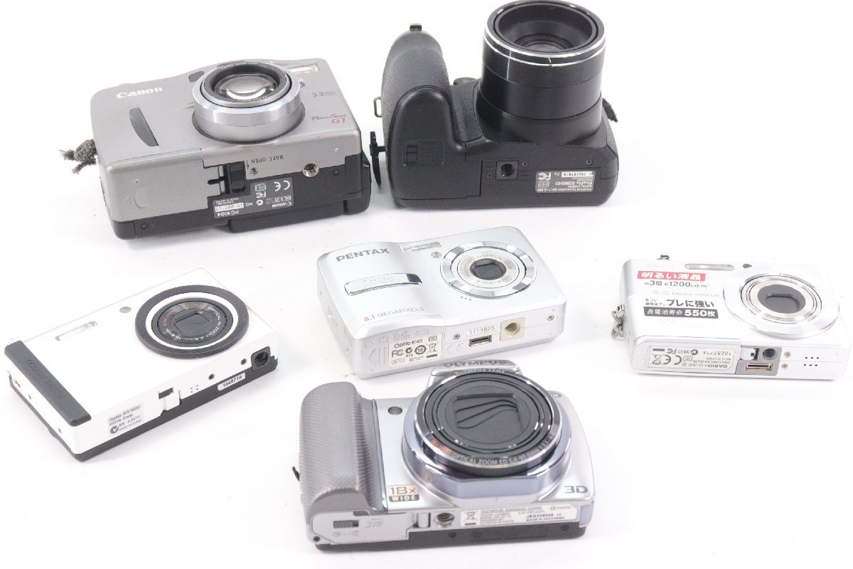 【45点】デジタルカメラ コンパクトカメラ コンデジ まとめ売り CANON/FUJIFILM/MINOLTA/CASIO/OLYMPUS/PAENTAX/SONY/Nikon 等 20581-HA_画像9