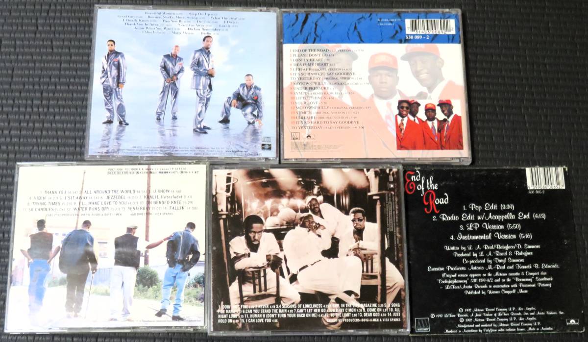 ◆Boyz II Men◆ ボーイズIIメン 5枚まとめて 5枚セット 5CD End of The Road, Cooleyhighharmony, Evolution 送料無料_画像2