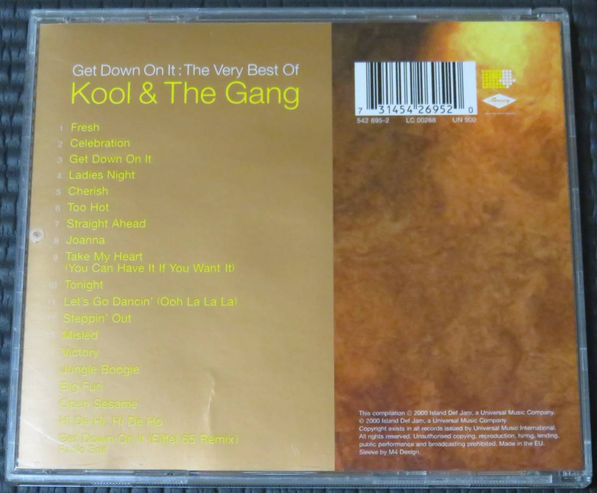 ◆Kool & the Gang◆ クール・アンド・ザ・ギャング The Very Best of ベスト 帯付き 輸入盤 CD ■2枚以上購入で送料無料_画像2