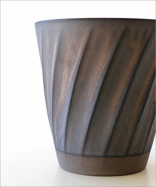 フリーカップ 大きい おしゃれ 磁器 かわいい 和モダン 日本製 ねじり縞 金彩釉 ビッグフリーカップ 送料無料(一部地域除く) msg1101_画像3