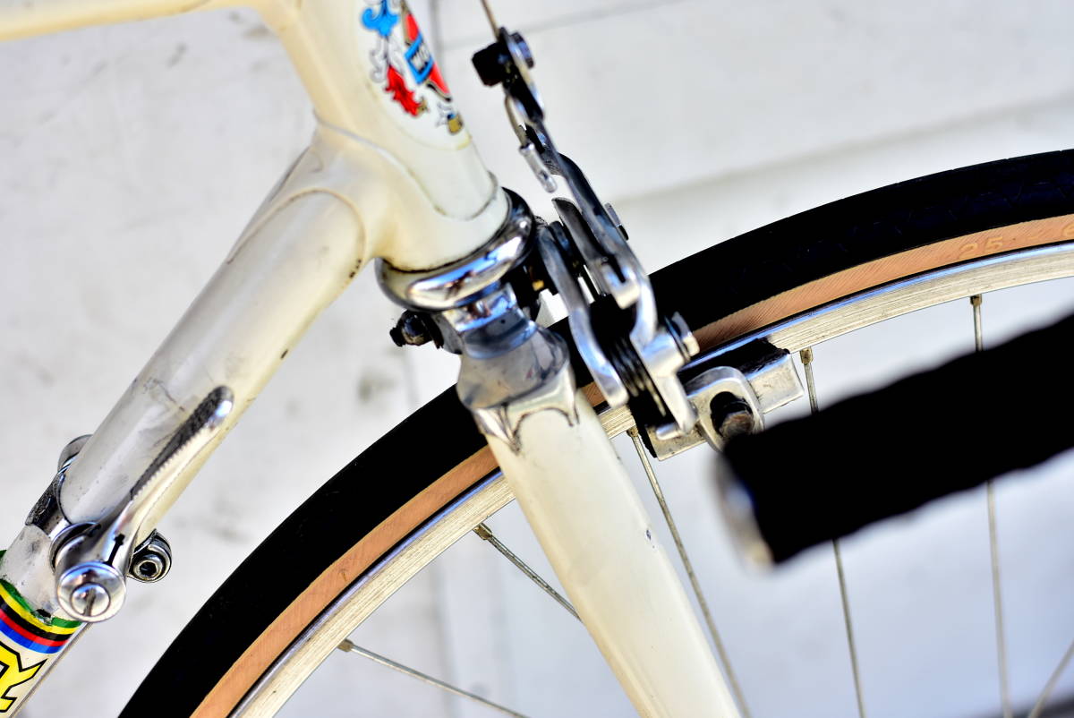 美品 Vintage ビンテージ Wolhauser ウォーハウザー Zeus ゼウス Campagnolo カンパ カンパニョーロ Record ラージフランジ_画像8