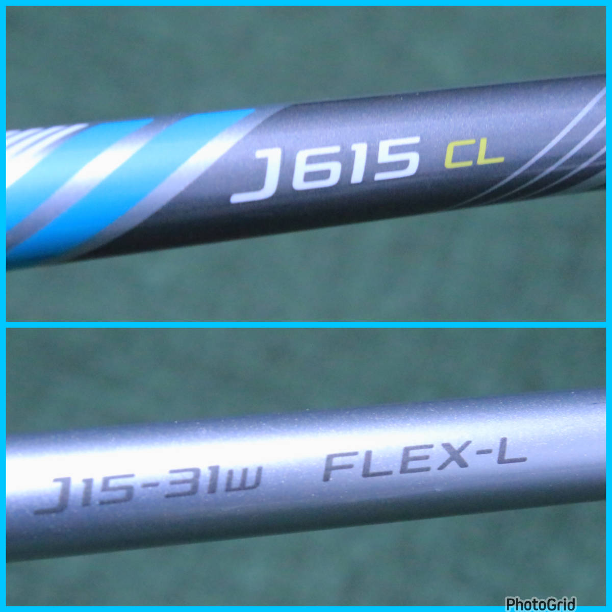 あ//A6515 　BRIDGESTONE 　ブリヂストン　レディースゴルフクラブ　7本セット　J615CL J15-31 FLEX-L ウッド1 アイアン7.8.9.P.A.S_画像5