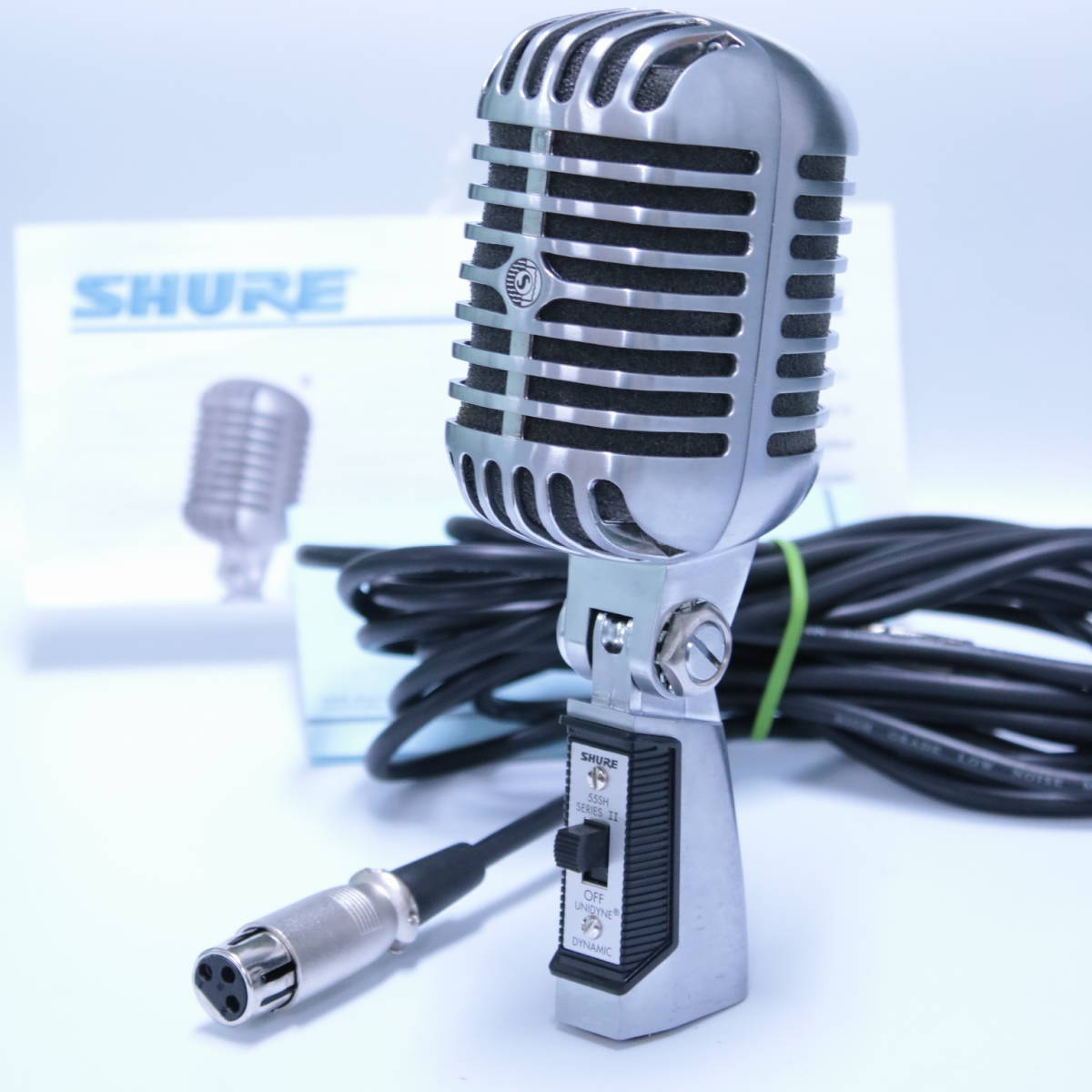 あ//A6725 【美品】SHURE シュアー　ガイコツマイク　ダイナミックマイク　55SH SeriesⅡ 動作品_画像1