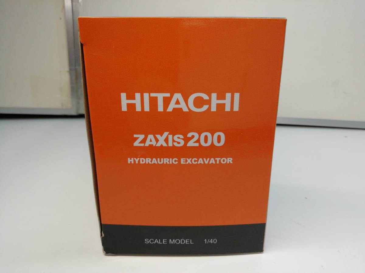 あ//H6230【未使用・保管品】 HITACHI 日立　ZAXIS 200 金属製　HYDRAURIC EXCAUATOR _画像7