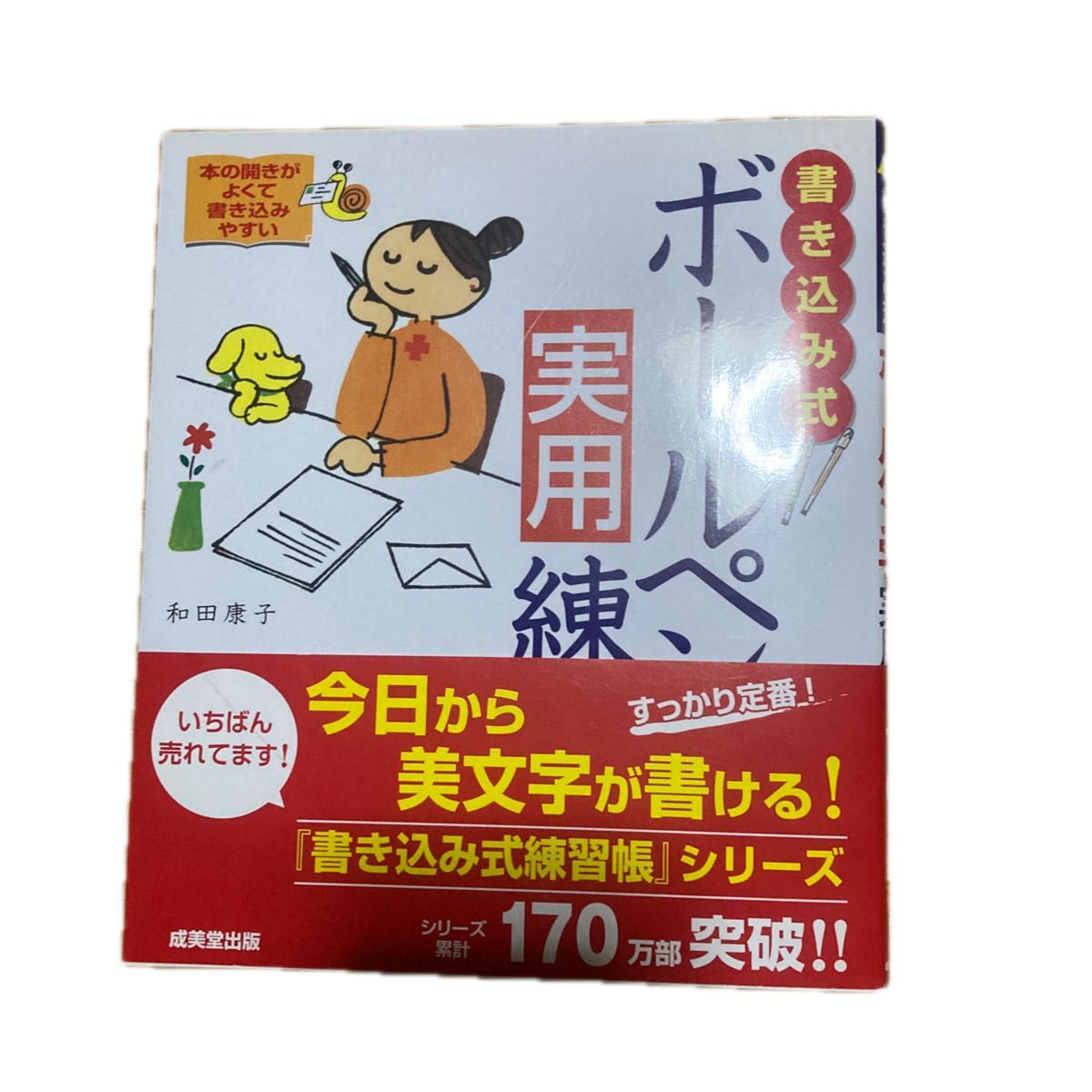 書き込み式ボールペン字実用練習帳　筆ペンも練習できる！ 和田康子／著　未使用