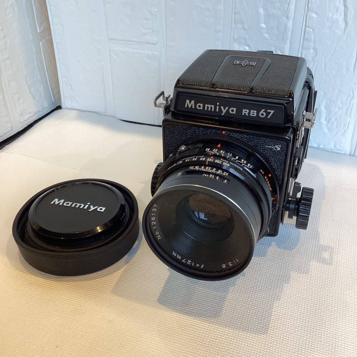 【6484】MAMIYA RB67PROS 1:3.8 F＝127mm 説明書付き マミヤ カメラの画像8