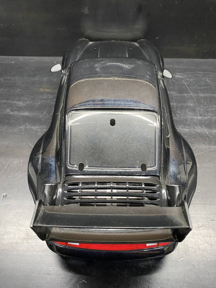 タミヤ タイサン スターカード ポルシェ 911 GT2 TA02SW 組立途中？完品かわからないのでジャンク扱い 汚れキズなどあります_画像4