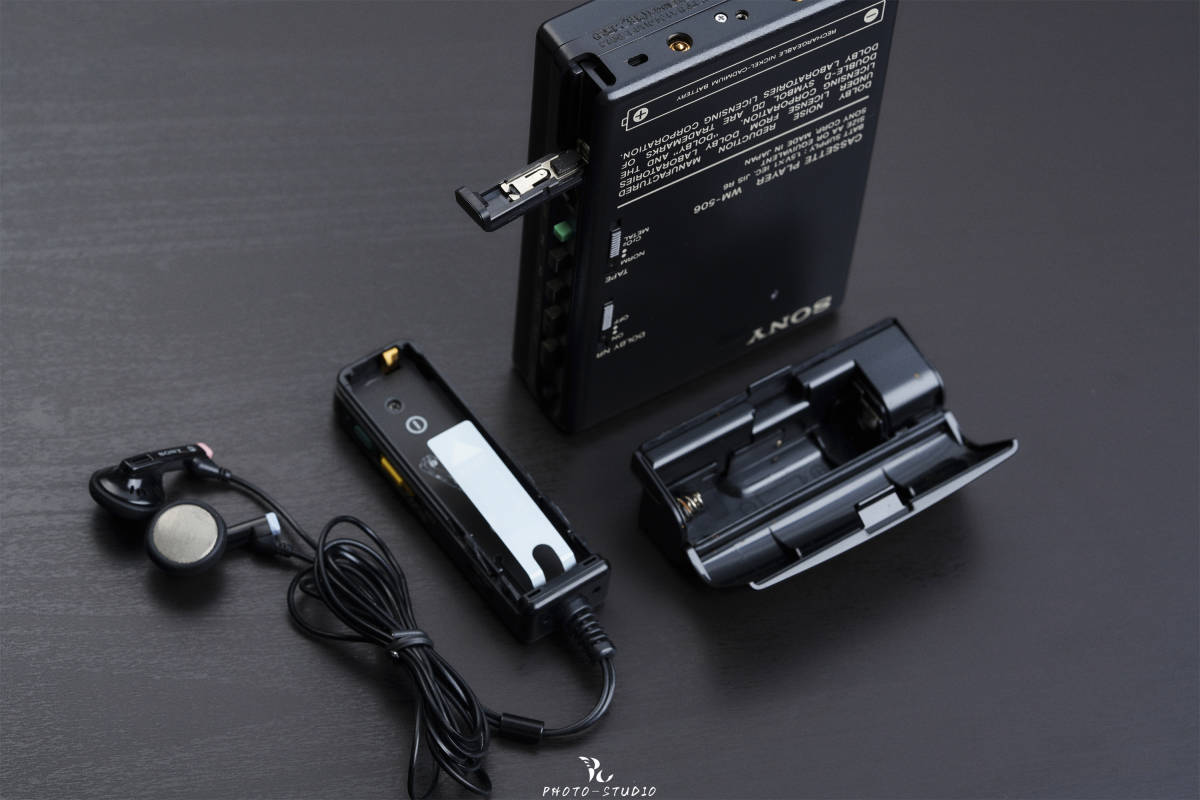 新品級丨SONY WALKMAN ワイヤレスイヤホン カセットウォークマン WM-506 激稀少 整備品_画像5