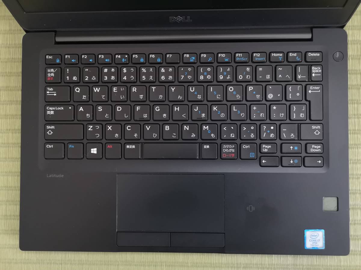 DELL LATITUDE 7280 《第7世代 Intel Core i7-7600U 2.80GHz 》 Wi-Fi カメラ 12型(DW0W3H2)_現品