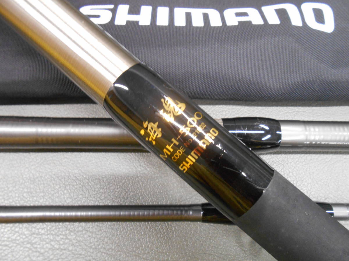 値引 シマノ名竿 石鯛竿 綺麗なお品です。石鯛、石垣鯛 海魂MH-500 シマノ