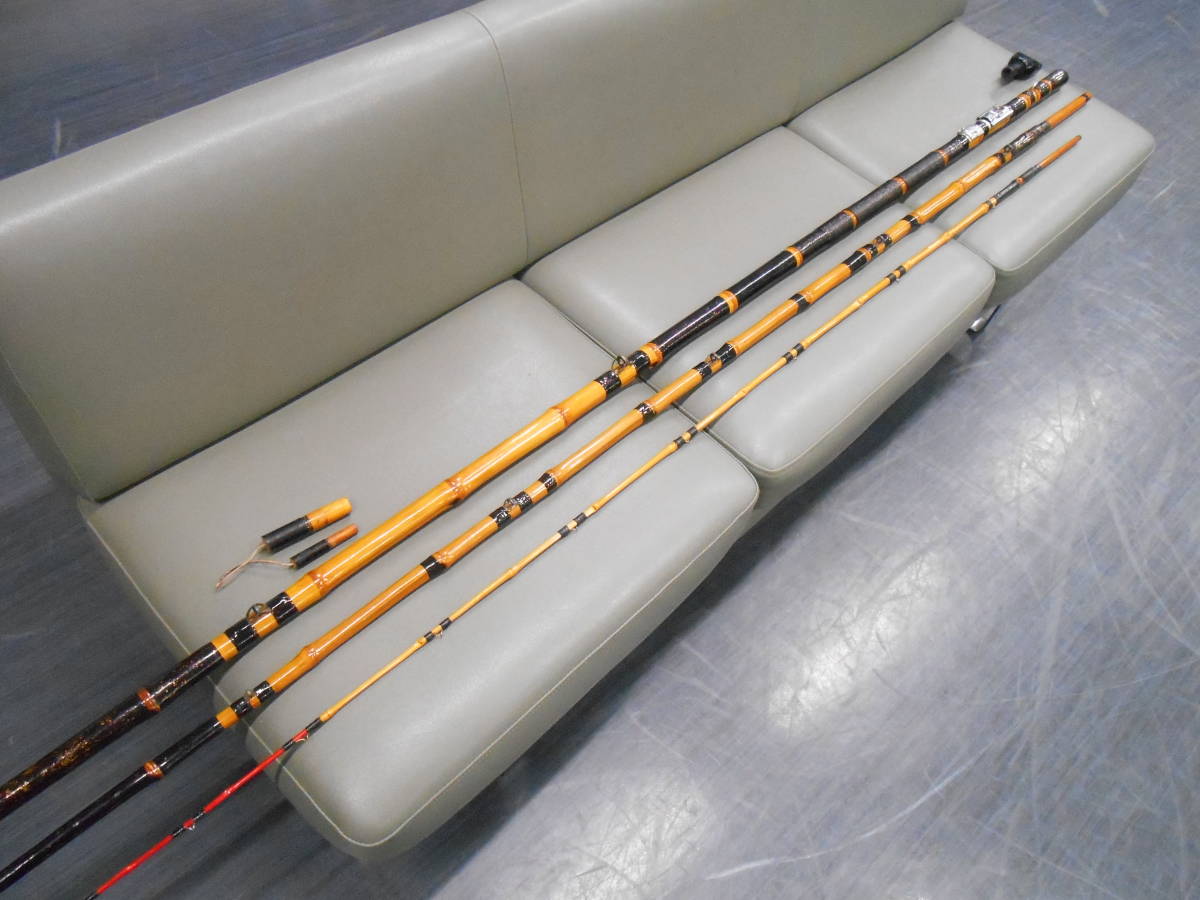 大勧め Yahoo!オークション - 綺麗 全長546cm 個人作3本継ぎ 石鯛和竿 その他