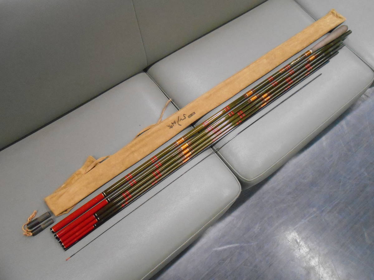 がまかつ名竿 へら竿 がまへら21 中古のお品です。ヘラ鮒、真鮒 がまかつ名竿 へら竿 がまへら21 中古のお品です。ヘラ鮒、真鮒