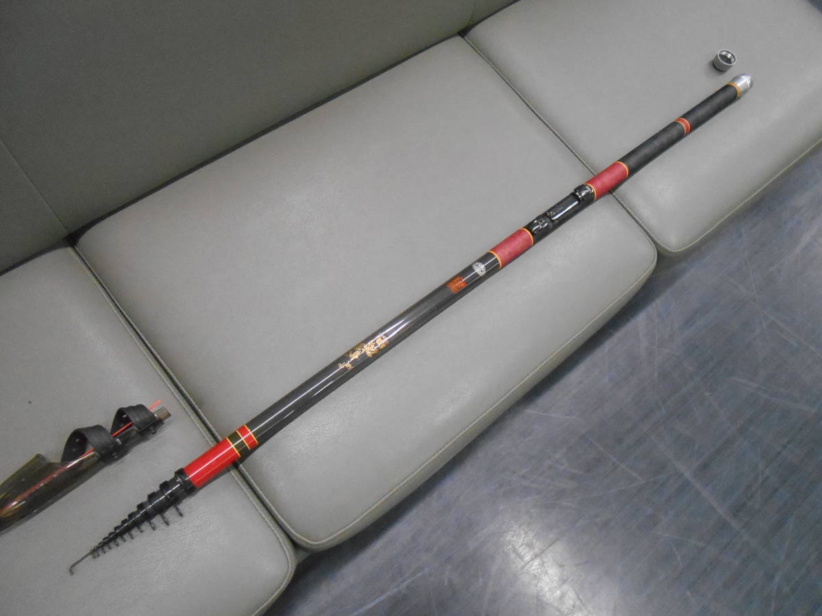 がまかつ名竿 磯竿の長竿 がま磯シルバー中硬 1号7.2m 中古のお がまかつ名竿 磯竿の長竿 がま磯シルバー中硬 1号7.2m 中古のお