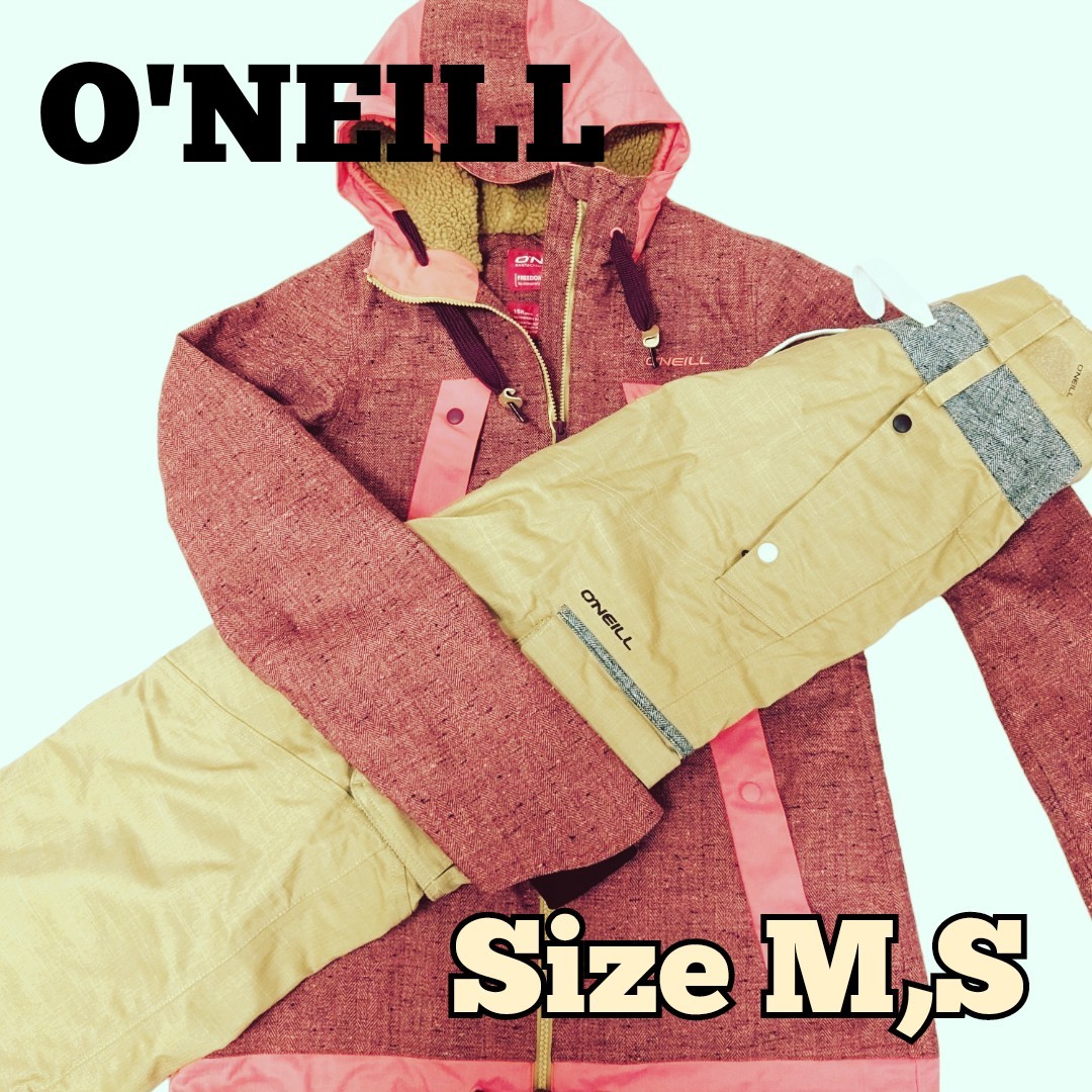 O'NEILL スノーボードウェア セットアップ レディース M S 上下 O'NEILL スノーボードウェア セットアップ レディース M S 上下
