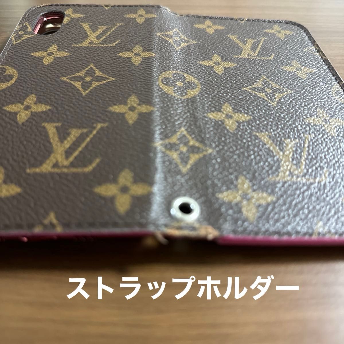 【usud】LOUIS VUITTON ルイヴィトン / iPhone XS 手帳型ケース