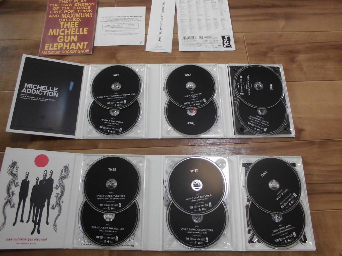 THE MICHELLE GUN ELEPHAMT 『TMEE LIVE』DVD１２枚組　完全生産限定