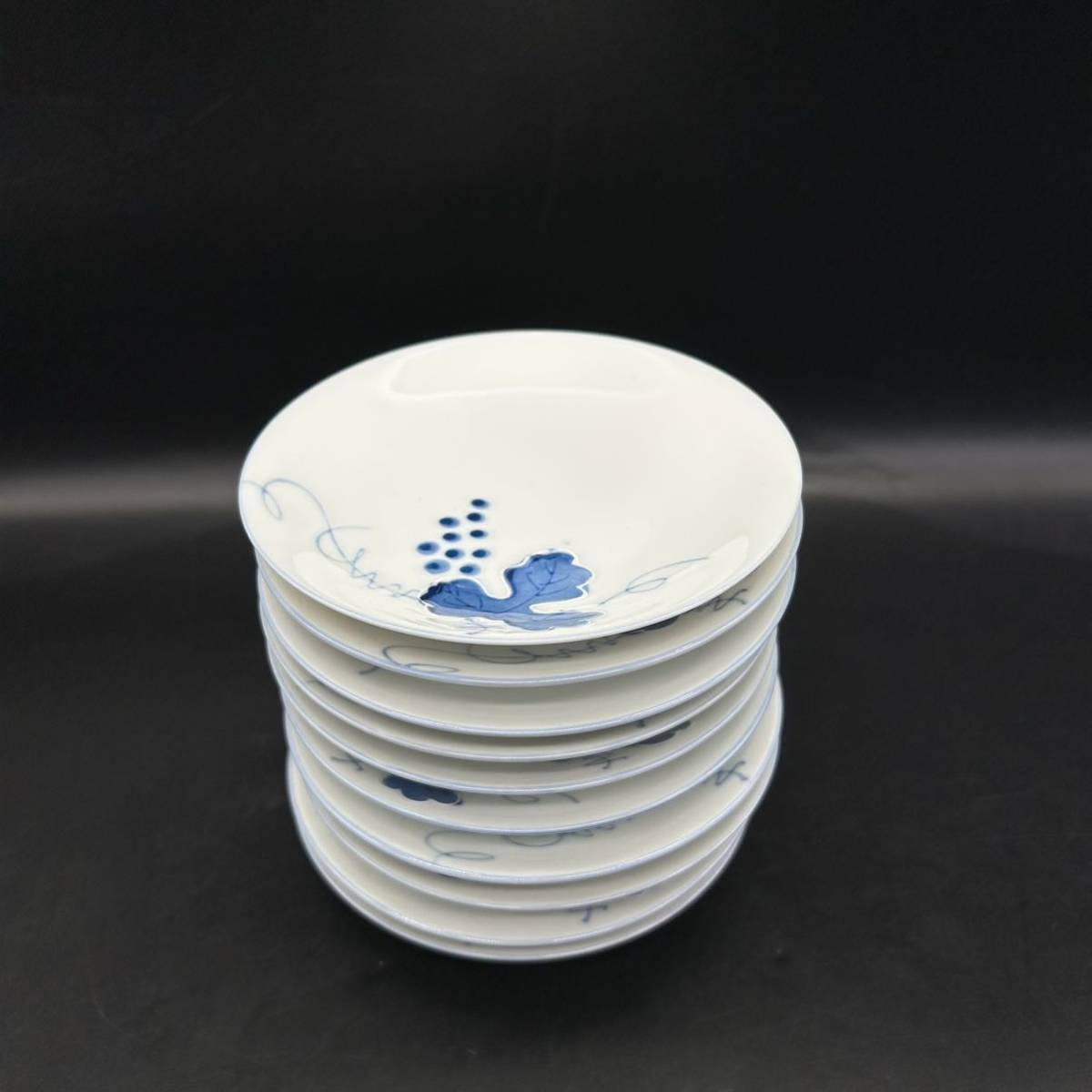 未使用 小皿 10枚 三峰窯 陶磁器 食器 銘々皿 H14-16の画像1