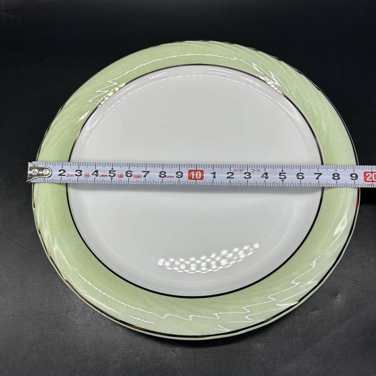 未使用　器10枚セット　スープ皿　プレート 金縁　洋食器 中鉢　中皿　陶磁器　H14-6_画像8