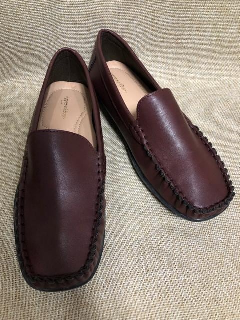  new goods *3L26.0~26.5cm wide width 4E! red group! driving shoes *z917