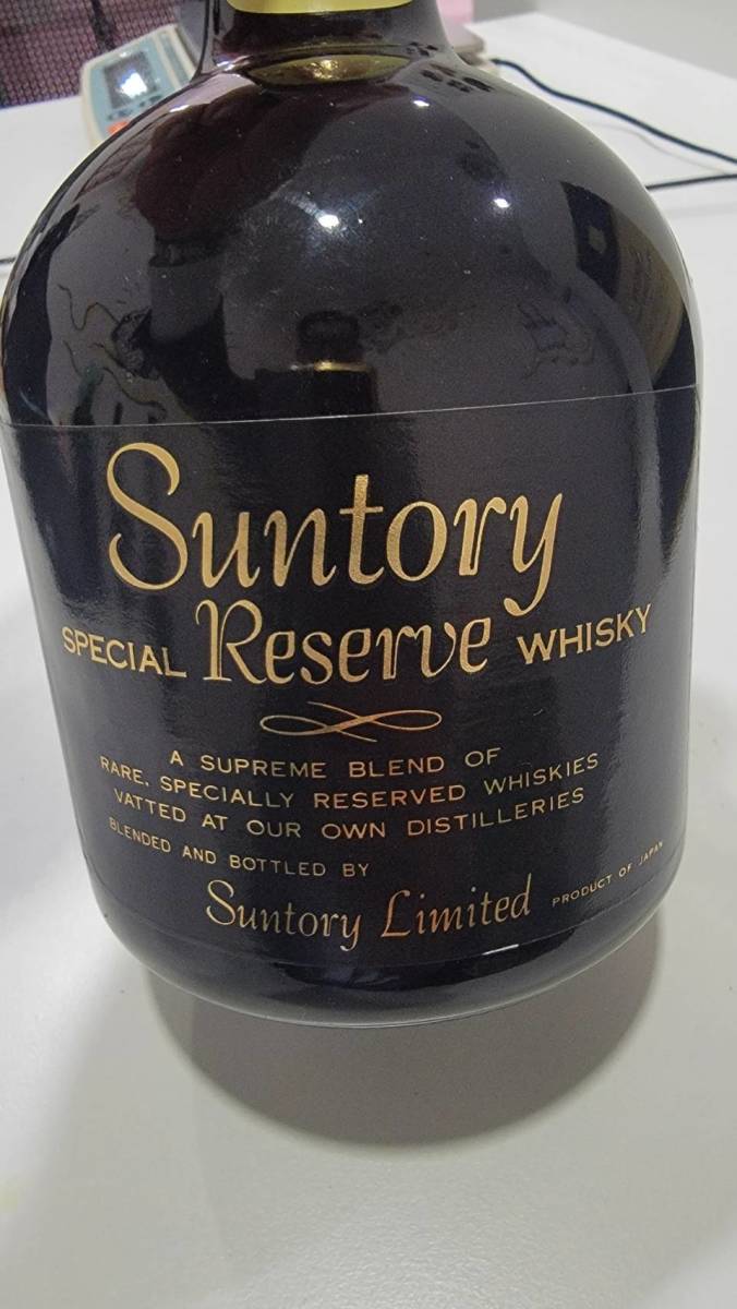 （日）日本酒【未開栓】古酒　SUNTORY SPECIAL RESERVE WHISKY サントリー スペシャルリザーブ ウイスキー 760ml 43%_画像2