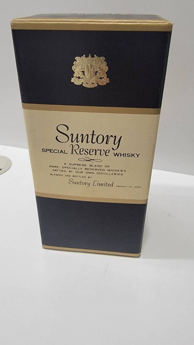（日）日本酒【未開栓】古酒　SUNTORY SPECIAL RESERVE WHISKY サントリー スペシャルリザーブ ウイスキー 760ml 43%_画像7