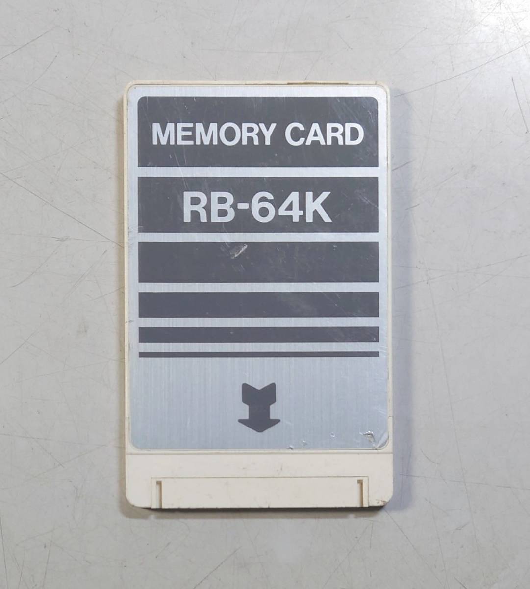 KN4415 【ジャンク】 メモリーカード RB-64K_画像1