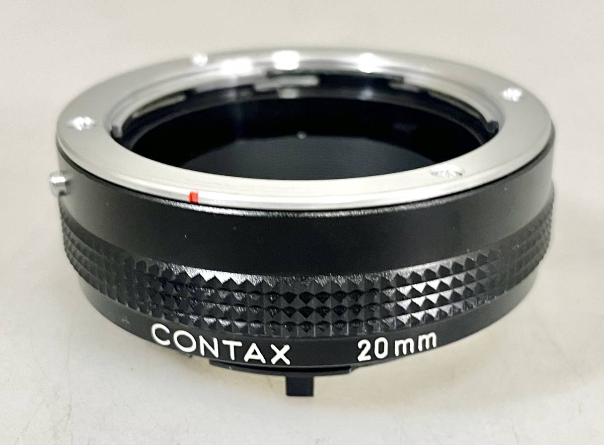 ☆ CONTAX コンタックス オート接写 リング 3点セット AUTO EXTENSION TUBE SET 13mm 20mm 27mm ★_画像5