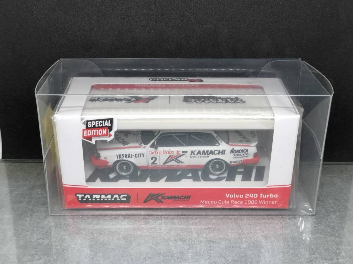 1/64 TARMAC WORKS / Volvo 240 Turbo Macau Guia Race 1986 Winner / ボルボの画像1