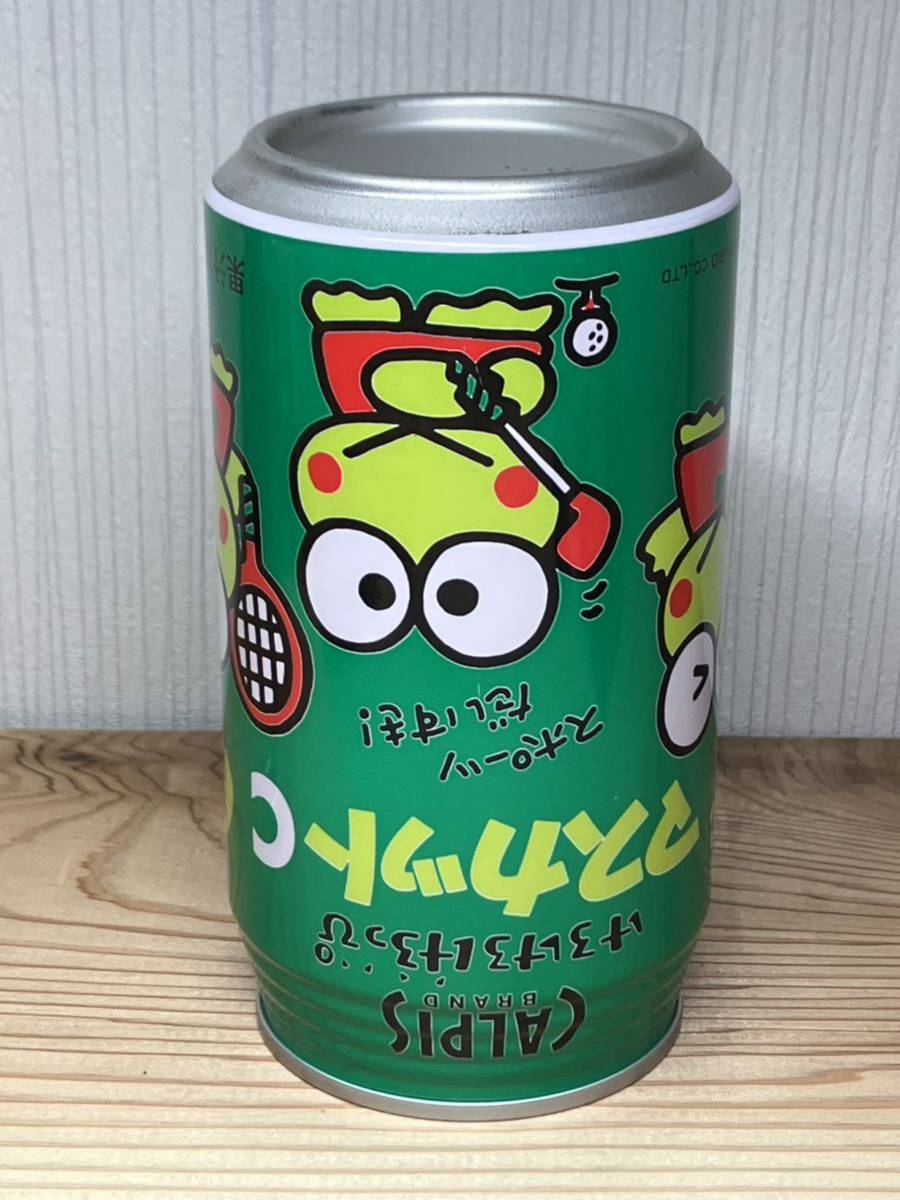 レア！？　CALPIS けろけろけろっぴ　マスカットC 空き缶　（1991年製）SANRIO カルピス食品　_画像9