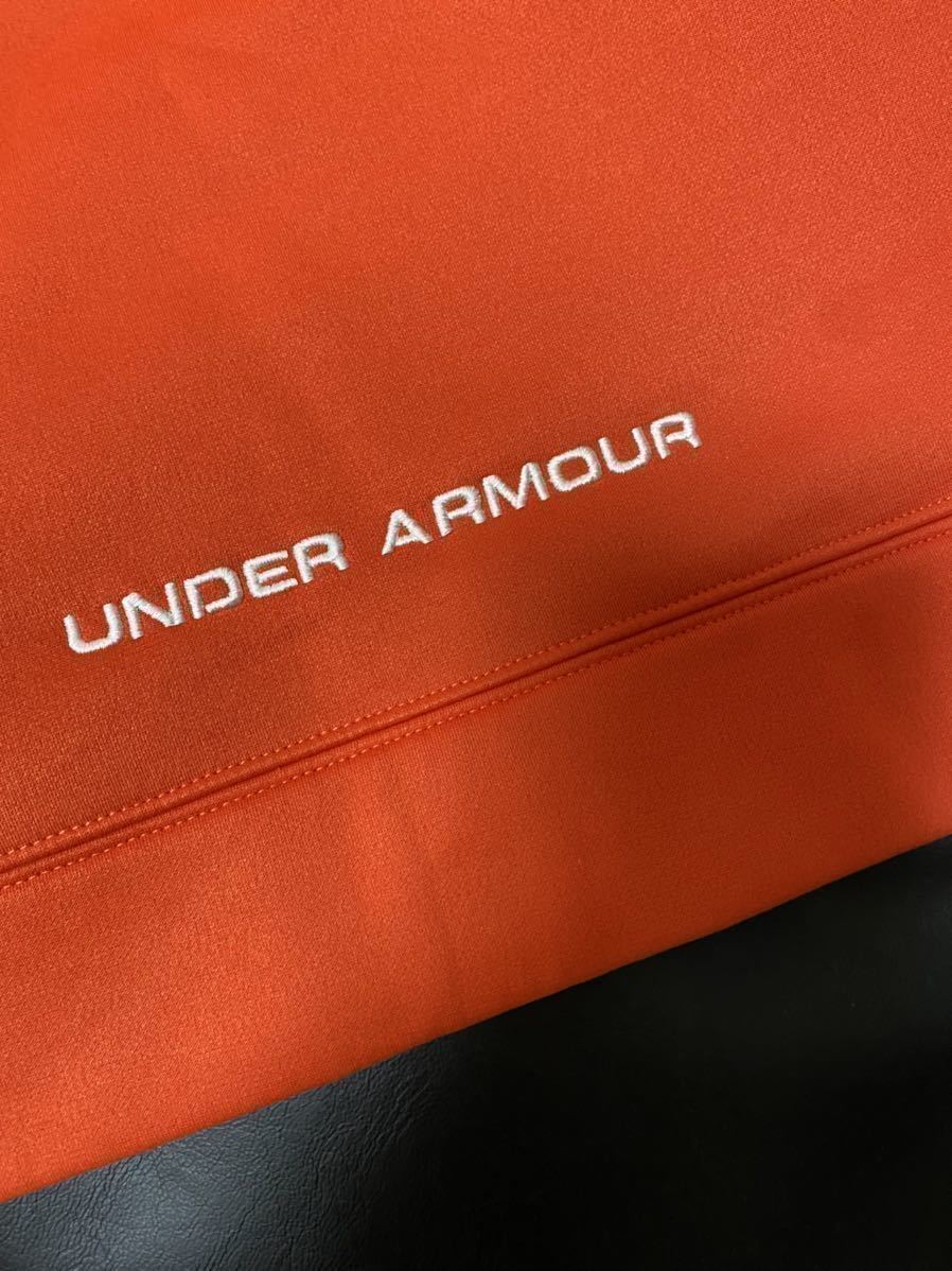  Under Armor MD Parker STORM orange BIG Logo USED|to-14