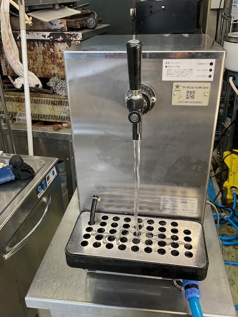 生ビールサーバー 中古品 VT-3D-S 30/日 洗浄、試運転済