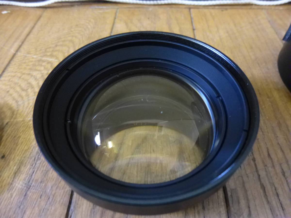 @中古 レンズ National Tele Conversion Lens ナショナル ビデオ テレコンバージョン レンズ ケース付き_画像7