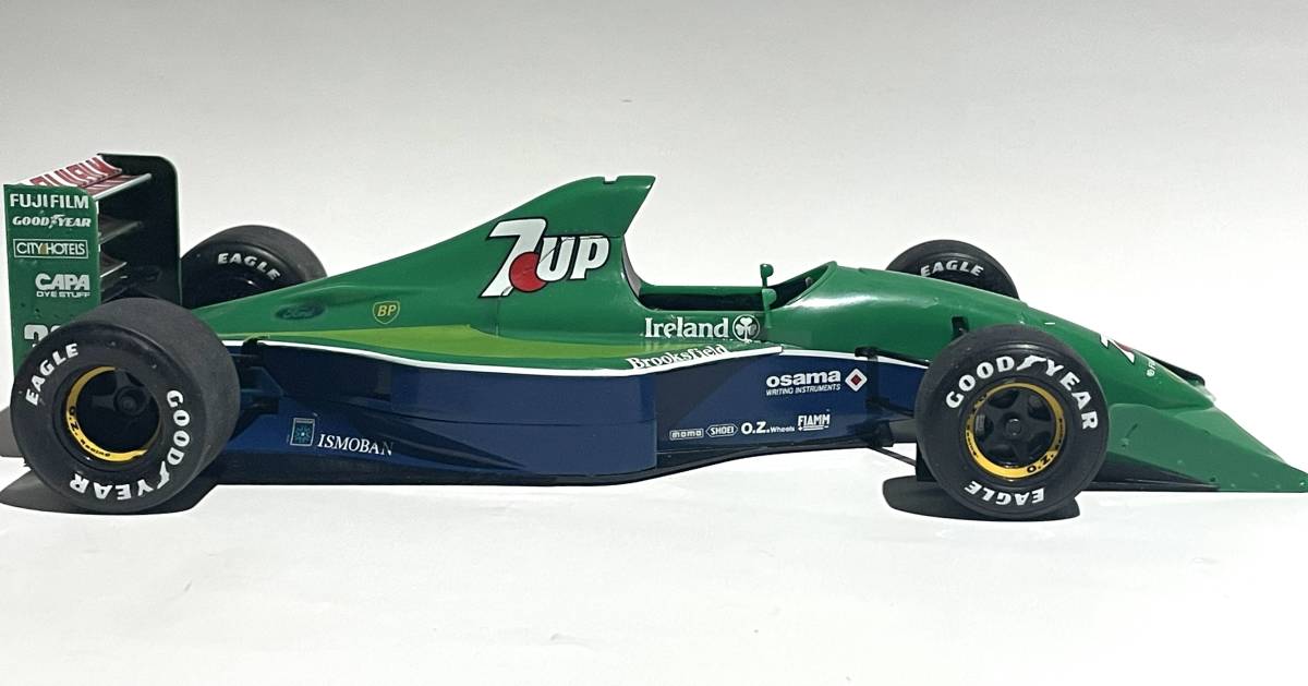 タミヤ1/20ジョーダン191　プラモデル完成品_画像3