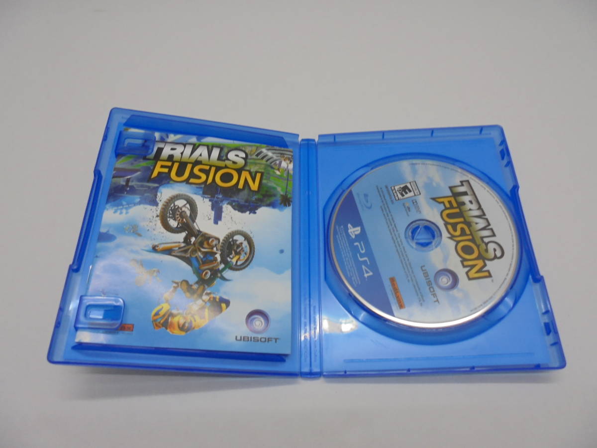 7641・PS4 Trials Fusion トライアルズ フュージョン 北米版 Ubisoft 中古品_画像3
