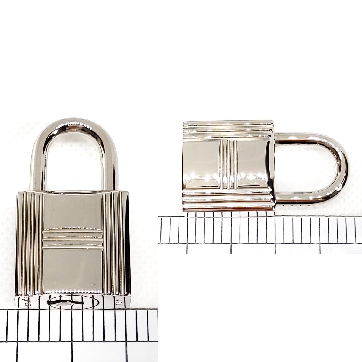 美品 エルメス HERMES 正規品 カデナ 161 シルバー 南京錠 161 美品 エルメス HERMES 正規品 カデナ 161 シルバー 南京錠 161