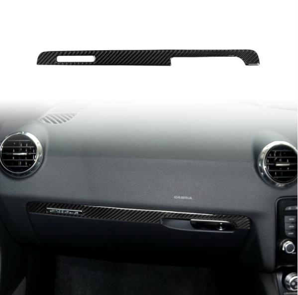 アウディ TT TTRS 8J 助席　収納箱　装飾ステッカートリムカバー　右ハンドル用 2006-2015年_画像1