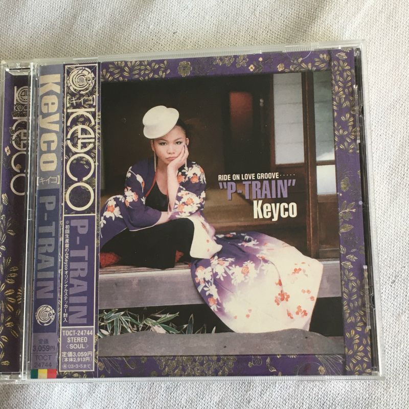 Keyco「P-TRAIN」＊2000年のデビューから、存在感のあるヴォーカルでクオリティーの高いサウンドを聞かせてくれているKeycoの2ndアルバム_画像1