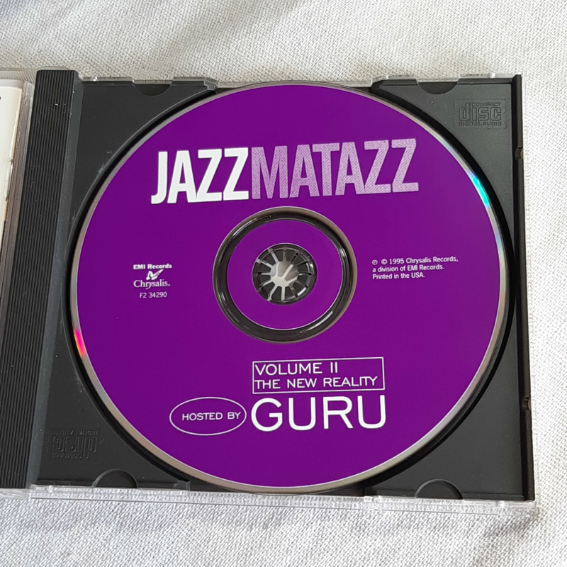 GURU「JAZZMATAZZ VOLUME II:The New Reality」＊GANGSTARRのGURUの世界感を拡大したJAZZMATAZZ シリーズ第二弾　＊1995年リリース_画像4