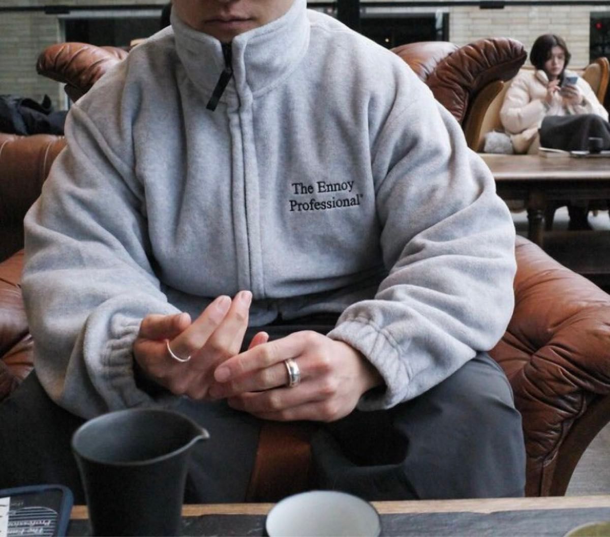 ENNOY CITY FLEECE JACKET エンノイ フリースジャケット ENNOY CITY FLEECE JACKET エンノイ フリースジャケット