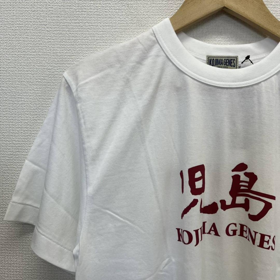 未使用 KOJIMA GENES 児島ジーンズ 半袖Tシャツ ロゴ M 10104604_画像3