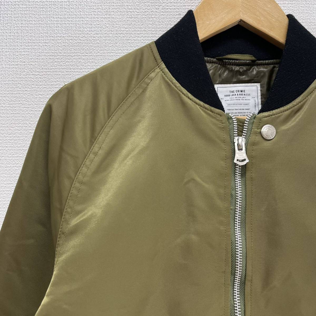 CRIMIE クライミー C1H5-JK21 MA-1 JACKET フライトジャケット CRIMIE クライミー C1H5-JK21 MA-1 JACKET フライトジャケット